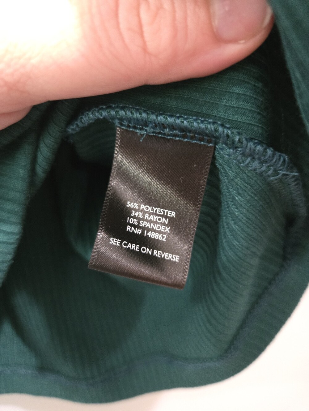 Torrid Super Soft Rib Knit High Neck Botanical Garden Green Tank NWT 2X - Picture 5 of 5
